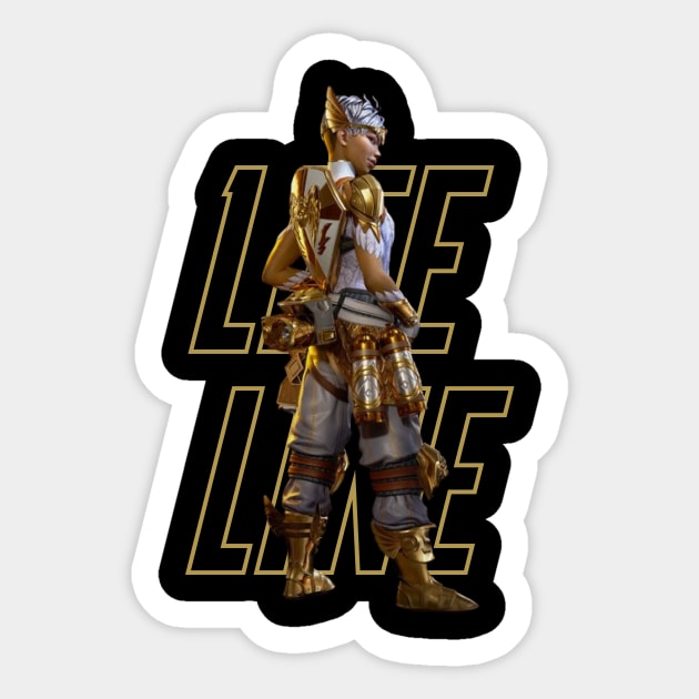 Lifeline - apex legends Sticker by Shapwac12